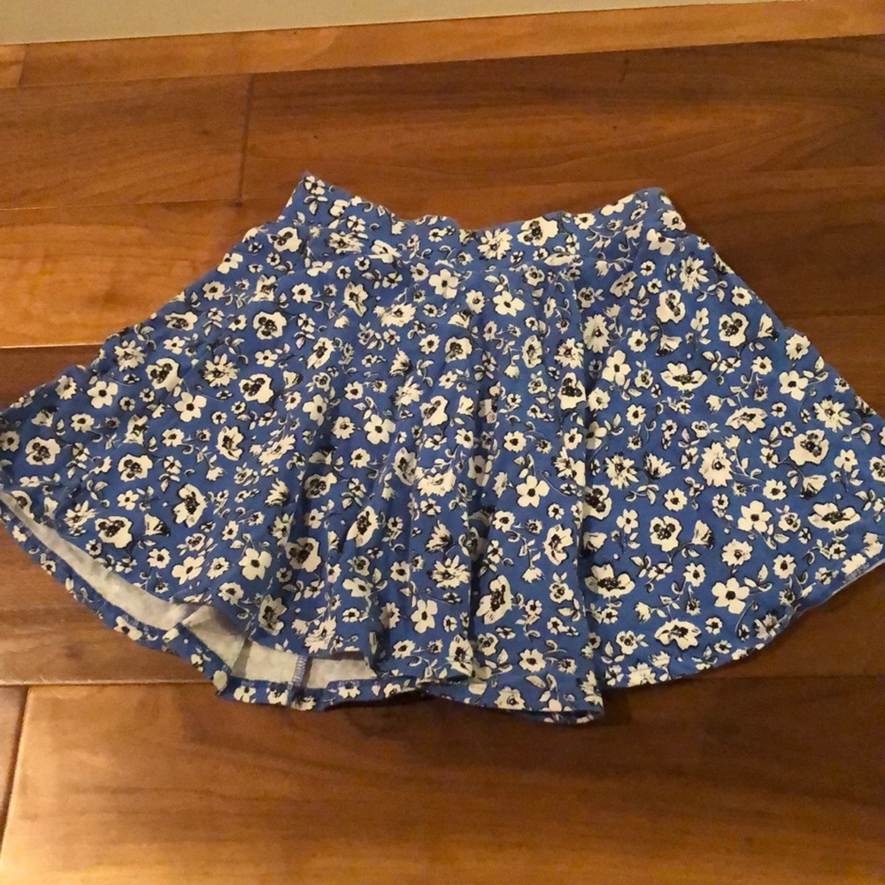 Floral skater skirt